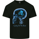 Cycling on the Brain Cyclist Bicycle Bike Mens Cotton T-Shirt Tee Top Black