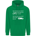 Cycling v's Cars Cyclist Environment Funny Childrens Kids Hoodie Irish Green