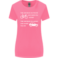 Cycling v's Cars Cyclist Environment Funny Womens Wider Cut T-Shirt Azalea
