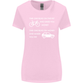 Cycling v's Cars Cyclist Environment Funny Womens Wider Cut T-Shirt Light Pink