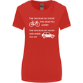 Cycling v's Cars Cyclist Environment Funny Womens Wider Cut T-Shirt Red