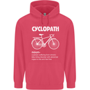Cyclopath Funny Cycling Bicycle Cyclist Childrens Kids Hoodie Heliconia
