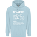 Cyclopath Funny Cycling Bicycle Cyclist Childrens Kids Hoodie Light Blue