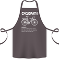 Cyclopath Funny Cycling Bicycle Cyclist Cotton Apron 100% Organic Dark Grey