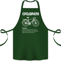 Cyclopath Funny Cycling Bicycle Cyclist Cotton Apron 100% Organic Forest Green