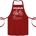 Cyclopath Funny Cycling Bicycle Cyclist Cotton Apron 100% Organic Maroon