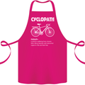 Cyclopath Funny Cycling Bicycle Cyclist Cotton Apron 100% Organic Pink