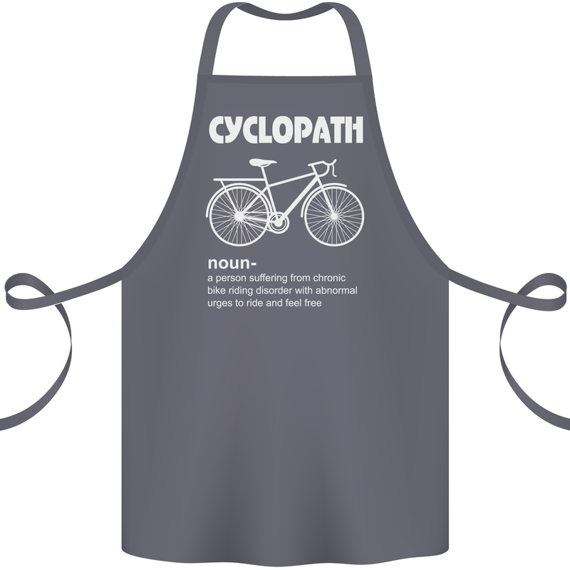 Cyclopath Funny Cycling Bicycle Cyclist Cotton Apron 100% Organic Steel