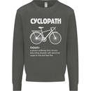 Cyclopath Funny Cycling Bicycle Cyclist Kids Sweatshirt Jumper Storm Grey