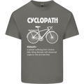 Cyclopath Funny Cycling Bicycle Cyclist Kids T-Shirt Childrens Charcoal