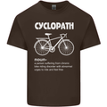 Cyclopath Funny Cycling Bicycle Cyclist Kids T-Shirt Childrens Chocolate