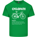 Cyclopath Funny Cycling Bicycle Cyclist Kids T-Shirt Childrens Irish Green