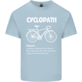 Cyclopath Funny Cycling Bicycle Cyclist Kids T-Shirt Childrens Light Blue