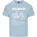 Cyclopath Funny Cycling Bicycle Cyclist Kids T-Shirt Childrens Light Blue