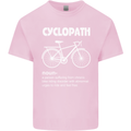 Cyclopath Funny Cycling Bicycle Cyclist Kids T-Shirt Childrens Light Pink