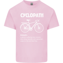 Cyclopath Funny Cycling Bicycle Cyclist Kids T-Shirt Childrens Light Pink
