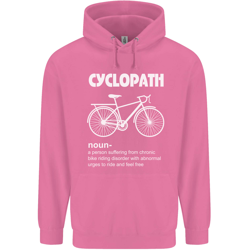 Cyclopath Funny Cycling Bicycle Cyclist Mens 80% Cotton Hoodie Azelea