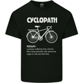 Cyclopath Funny Cycling Bicycle Cyclist Mens Cotton T-Shirt Tee Top Black