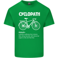 Cyclopath Funny Cycling Bicycle Cyclist Mens Cotton T-Shirt Tee Top Irish Green