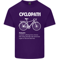 Cyclopath Funny Cycling Bicycle Cyclist Mens Cotton T-Shirt Tee Top Purple