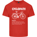 Cyclopath Funny Cycling Bicycle Cyclist Mens Cotton T-Shirt Tee Top Red