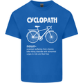 Cyclopath Funny Cycling Bicycle Cyclist Mens Cotton T-Shirt Tee Top Royal Blue