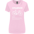 Cyclopath Funny Cycling Bicycle Cyclist Womens Wider Cut T-Shirt Light Pink