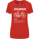 Cyclopath Funny Cycling Bicycle Cyclist Womens Wider Cut T-Shirt Red