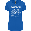 Cyclopath Funny Cycling Bicycle Cyclist Womens Wider Cut T-Shirt Royal Blue
