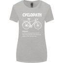 Cyclopath Funny Cycling Bicycle Cyclist Womens Wider Cut T-Shirt Sports Grey