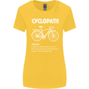 Cyclopath Funny Cycling Bicycle Cyclist Womens Wider Cut T-Shirt Yellow