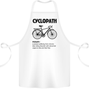 Cyclopath Funny Cycling Cyclist Bicycle Cotton Apron 100% Organic White