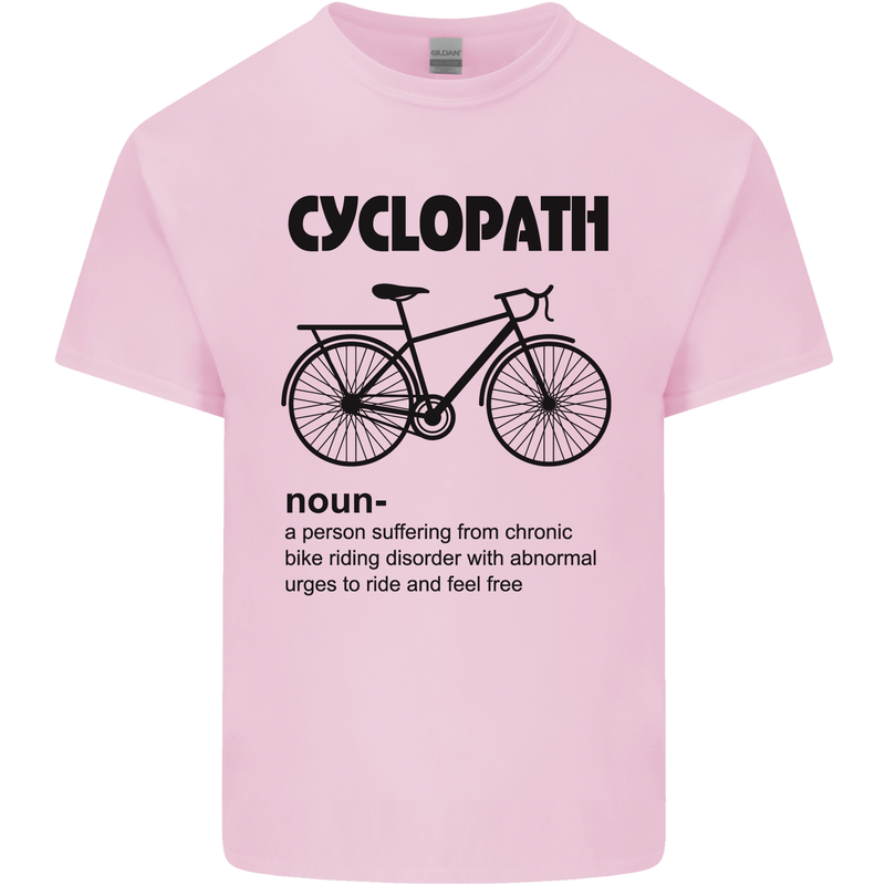 Cyclopath Funny Cycling Cyclist Bicycle Kids T-Shirt Childrens Light Pink