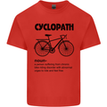 Cyclopath Funny Cycling Cyclist Bicycle Kids T-Shirt Childrens Red