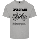 Cyclopath Funny Cycling Cyclist Bicycle Kids T-Shirt Childrens Sports Grey