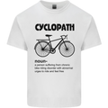 Cyclopath Funny Cycling Cyclist Bicycle Kids T-Shirt Childrens White