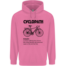 Cyclopath Funny Cycling Cyclist Bicycle Mens 80% Cotton Hoodie Azelea