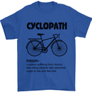 Cyclopath Funny Cycling Cyclist Bicycle Mens T-Shirt Cotton Gildan Royal Blue