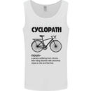 Cyclopath Funny Cycling Cyclist Bicycle Mens Vest Tank Top White