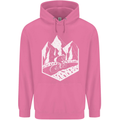 DH Downhill Mountain Biking Cycling Bicycle Childrens Kids Hoodie Azalea