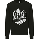 DH Downhill Mountain Biking Cycling Bicycle Kids Sweatshirt Jumper Black