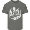 DH Downhill Mountain Biking Cycling Bicycle Kids T-Shirt Childrens Charcoal