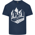 DH Downhill Mountain Biking Cycling Bicycle Mens Cotton T-Shirt Tee Top Navy Blue