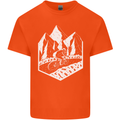 DH Downhill Mountain Biking Cycling Bicycle Mens Cotton T-Shirt Tee Top Orange