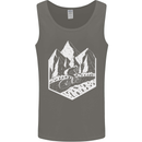 DH Downhill Mountain Biking Cycling Bicycle Mens Vest Tank Top Charcoal