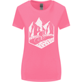 DH Downhill Mountain Biking Cycling Bicycle Womens Wider Cut T-Shirt Azalea