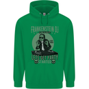 DJ Frankenstein Funny Music Vinyl Halloween Childrens Kids Hoodie Irish Green