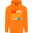 DJ Mode On DJing Music Childrens Kids Hoodie Orange