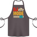 DJ Mode On DJing Music Cotton Apron 100% Organic Dark Grey