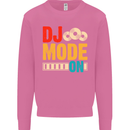 DJ Mode On DJing Music Mens Sweatshirt Jumper Azalea